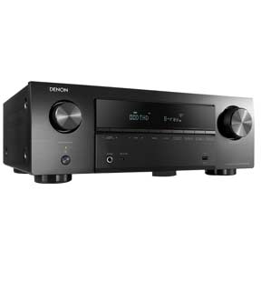 AVR-x550BT　DENON Denon AVR-X550BT 5.2 Ch. AV Receiver | 130W x 5 | 4K UHD