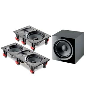 The Best 5.1 Focal 100 In-Wall Speaker Package